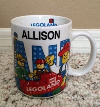 Vintage Legoland California Ceramic Coffee Mug Cup - Allison - Lego 1998 - £15.81 GBP