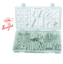 Swordfish 31070 - 200pc Zinc Plated Comp. and Ext. Steel Spring Assortment - £9.54 GBP
