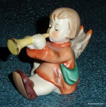 Angel With Horn Goebel Hummel Candle Holder Figurine Collectible TMK7 - ... - $25.21