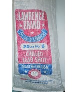 Vintage Lawrence Brand The Shot Of Champions Lead Shot Empty Bag - $5.47 CAD
