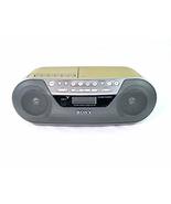 Sony CFD-S05 CD Radio Cassette Recorder with Auxiliary Cord (6 feet) - $4,410.11 MXN
