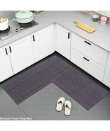 Hand Woven Anti-Fatigue Kitchen And Bath Mats With Non-Slip Backing - $108.95