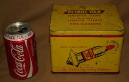 Vintage Tins Petrol Pak Lighter Fuel Tin - $191.28