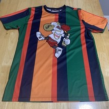 Odd CultureMen XL Striped T-shirt with logo on the front  Vertical Color... - $653.51 MXN