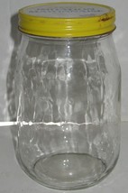 Vtg Kraft Imitation Mayonnaise Quart Glass Jar w/Original Metal Lid Barn... - £15.03 GBP