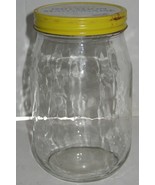 Vtg Kraft Imitation Mayonnaise Quart Glass Jar w/Original Metal Lid Barn... - £14.79 GBP