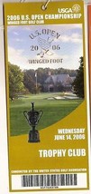2006 U S Open Wednesday ticket Winged Foot PGA Ogilvy - £27.05 GBP