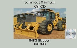 John Deere 848G Skidder Technical Manual TM1898 - £14.93 GBP