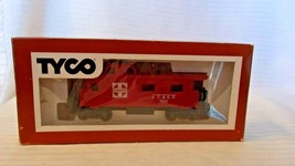 HO Scale Tyco 33&#39; ATSF Santa Fe Caboose, Red, #7240 BNOS - $21.38