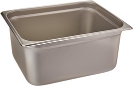 Winco Anti-Jamming Steam Pan, Half-Size X 6-Inch, Standard Weight,, Medium. - £25.07 GBP