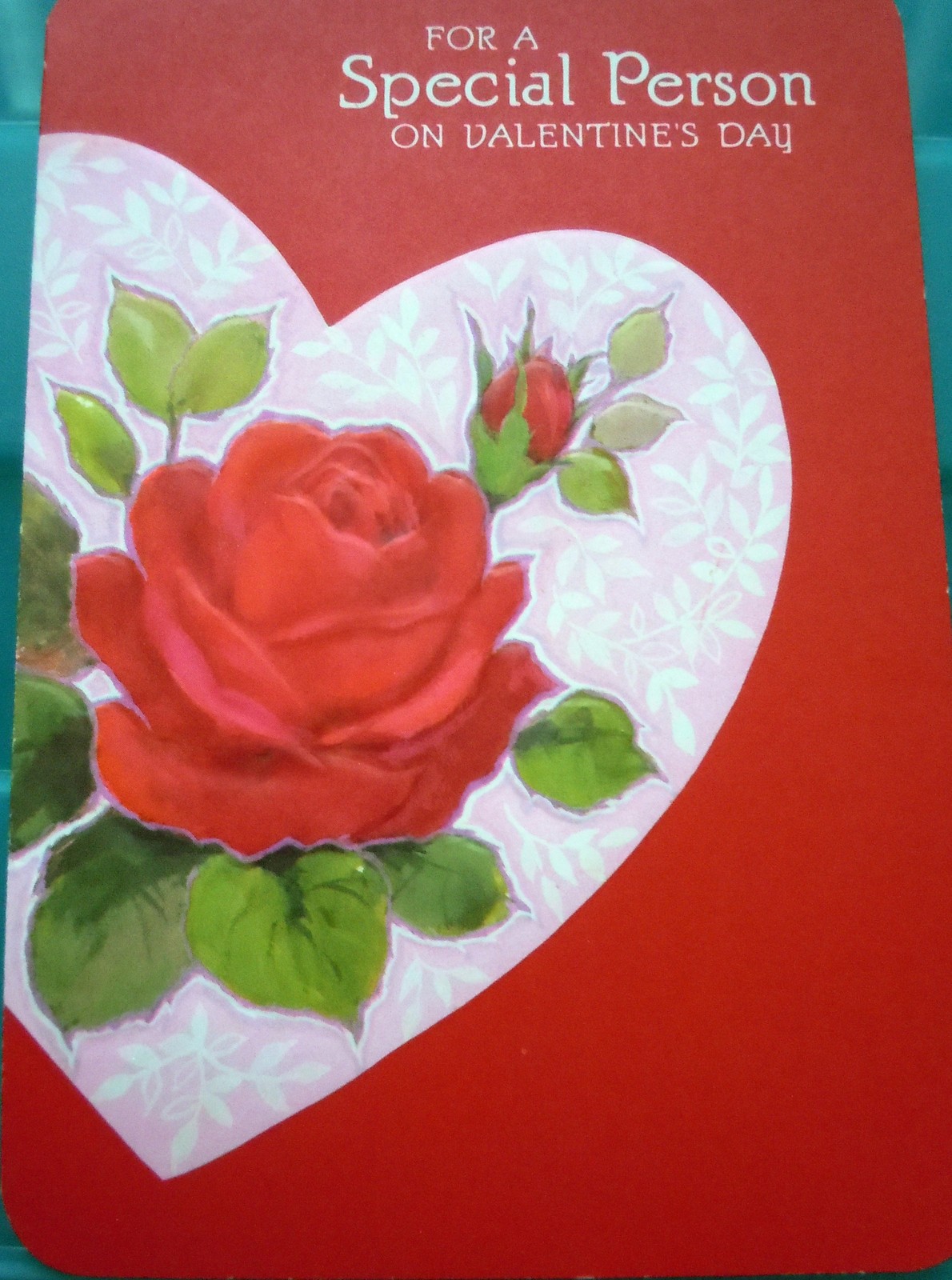 Vintage Ambassador Special Person Valentine’s Day Card  - $2.99