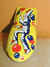 Vintage Kirchhof Metal Tin Clicker Toy Noisemaker Noise Maker clown balloons - £4.25 GBP
