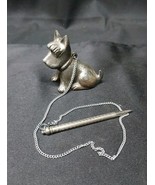 1940s Scottie Scotty Dog Paperweight With Attached Mechanical Pencil - $27.35 CAD