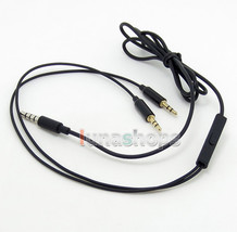 With Mic Remote Volume Control Cable For Sol Republic  Master Tracks HD V8 V10 - £11.79 GBP