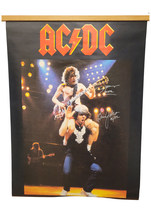 AC/DC Signed Poster Flick Of The Switch 2 members, Original, Vintage, Gr... - $175.01