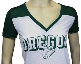 PINK Victoria&#39;s Secret OREGON DUCKS Jersey SHIRT X-Small NCAA University... - £14.01 GBP