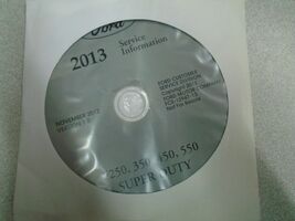 2013 Ford Truck F-250 F350 F250 450 550 Service Shop Manual Repair On CD-
sho... - $310.09