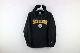 Vtg Reebok Boys Large Distressed Spell Out Pittsburgh Steelers Football ... - £26.74 GBP