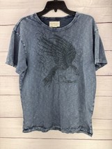 Vintage Ralph Lauren Shirt Mens Lg Blue Denim &amp; Supply Eagle Logo Street... - $21.51