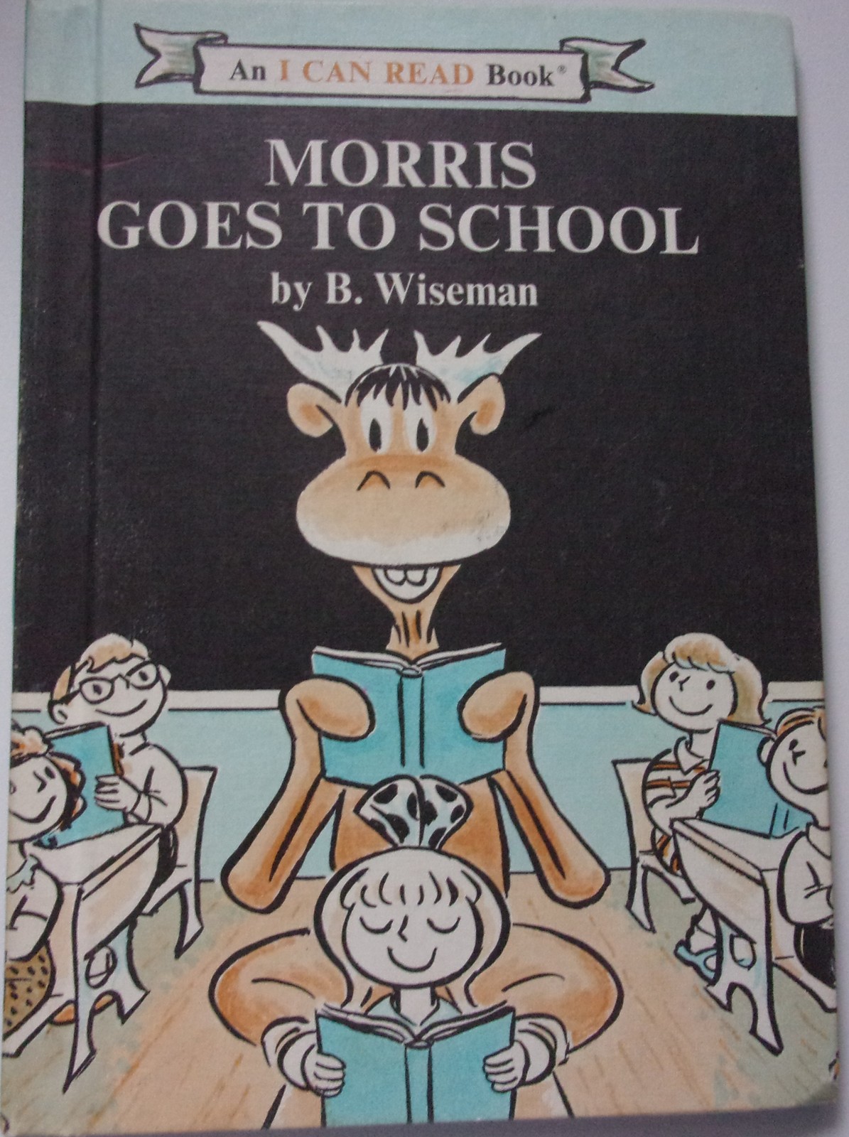 An I Can Read Book Morris Goes To School by B. Wiseman 1970 - $2.99