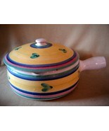 1.25 Qt Round Covered Casserole in Carousel by Caleca/Made in Italy - $88.28 CAD