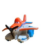 HU Disney Pixar Planes Pull &amp; Fly Buddies Dusty D7 Crophopper Vehicle - £7.70 GBP