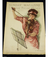 VTG Sunday Magazine of Sunday Record-Herald January 22 1911 Earl Christy... - £35.52 GBP