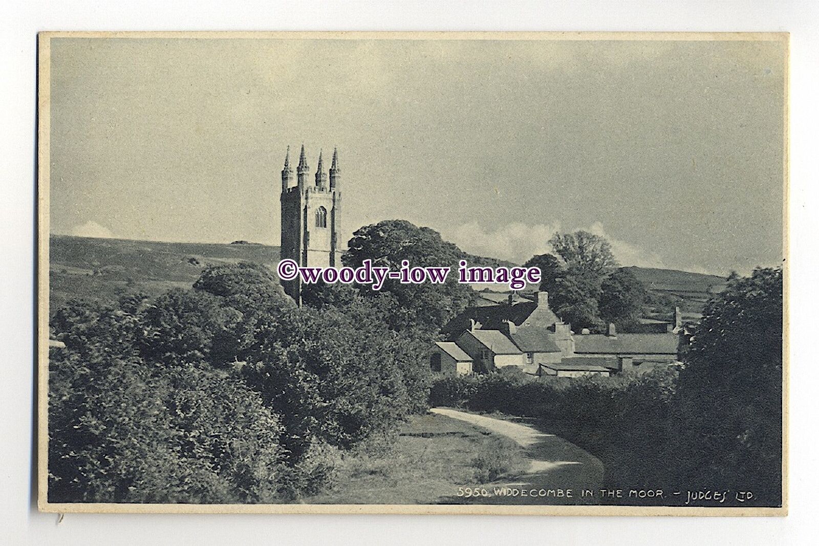 Ju466 - Widdecome in the Moor , Devon - Judges postcard 5950 - $1.90