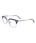 EASYCLIP EC423 Eyeglasses Eye Glasses 050 Blue Authentic New 49mm Unisex - $3,287.81 MXN