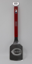 Cincinnati Reds MLB Stainless Steel Grill Spatula w/ Bottle Opener New - £11.61 GBP