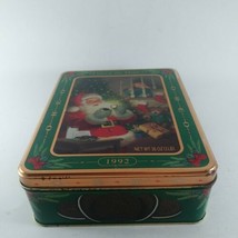 1992 Oreo Cookies Decorative Metal Tin My Best Christmas Ever  - £6.93 GBP