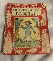 Vintage 1922 Mother Goose Favorites Booklet 12 pages. 6”x5” - £5.56 GBP