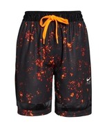 Nike Women Fly Crossover Basketball Shorts DH0643-010 Black Orange Size ... - £47.07 GBP
