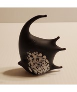 Fish ceramic figurine. Black / White. Made in Taiwan. Pre-owned, good sh... - £10.94 GBP