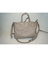 Calvin Klein Leather Tote Purse Hand Bag Taupe RN 54163 - $53.77 CAD