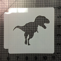 Dinosaur - Tyrannosaurus Rex 783-B327 Stencil Silhouette - £3.14 GBP+