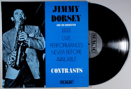 Jimmy Dorsey - Contrasts 1945 (1987) Vinyl LP • IMPORT • Live Performances - £17.73 GBP