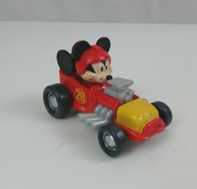 Disney Mickey And The Roadster Racers Mickey&#39;s #28 Turbo Race Car 2&quot; x 3&quot; - £6.97 GBP