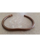 Vintage Solid Copper Cuff Bracelet - £35.55 GBP