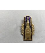 Vintage Moscow Soviet Union Russia Spasskaya Tower Tourist Souvenier Pin... - £14.77 GBP