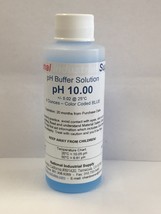 10.00pH Meter Calibration Buffer Solution - 10.00 pH 4oz (4 ounces)/120ml Bottle - £7.98 GBP