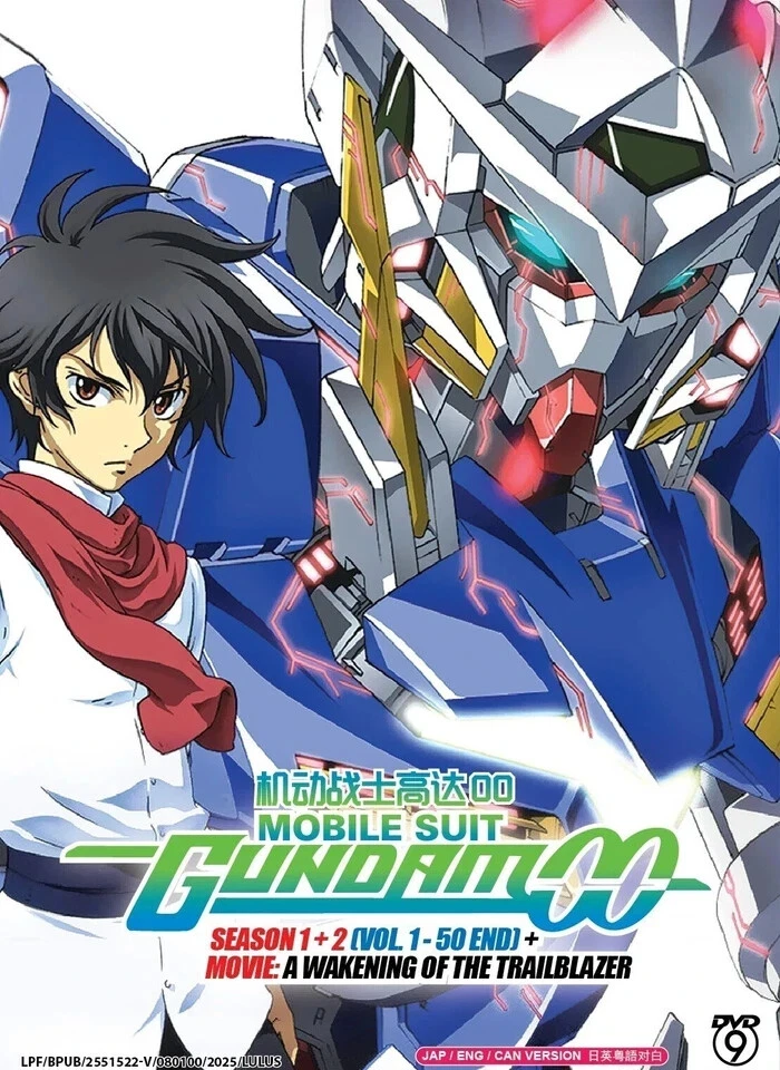 Mobile Suit Gundam 00 TV Series Season 1+2 Vol.1-50End DVD (Anime) (Engl... - $40.99