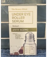 The BEAUTY Elixir Under Eye Roller Serum Retinol ANTI-AGING Wrinkles 1.6... - $31.27 CAD
