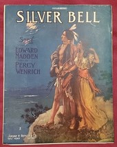 Antique 1910 Sheet Music - &quot;Silver Bell&quot; - By  Madden &amp; Wenrich - £5.23 GBP