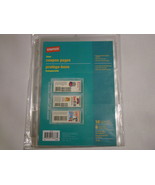 STAPLES Clear Coupon Pages (New) - $10.00