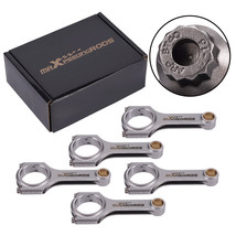 5x Forged H-beam Connecting Rods for Fiat 2.0 coupe 5 cyl 20V Conrod 800HP - £376.18 GBP