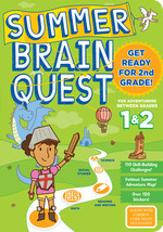 Summer Brain Quest: Between Grades 1  2 by Claire Piddock - Good - £6.43 GBP