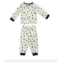 $24 Family Pajamas Matching Kids Tree-Print Pajama Set, Size: 10-12 - $9.89