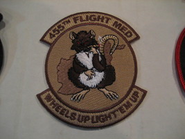 NEW 455th Flight Med WHEELS UP LIGTH &#39;EM UP Patch - $18.99