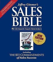 The Sales Bible The Ultimate Sales Resource (Jeffrey Gitomer) 7 CD Set B... - £30.93 GBP